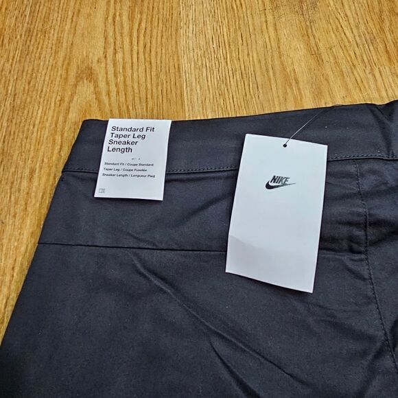 Nike Tech Style Essentials Pants Sneaker Length Black Men's Size 34 Large L New - Picture 9 of 16